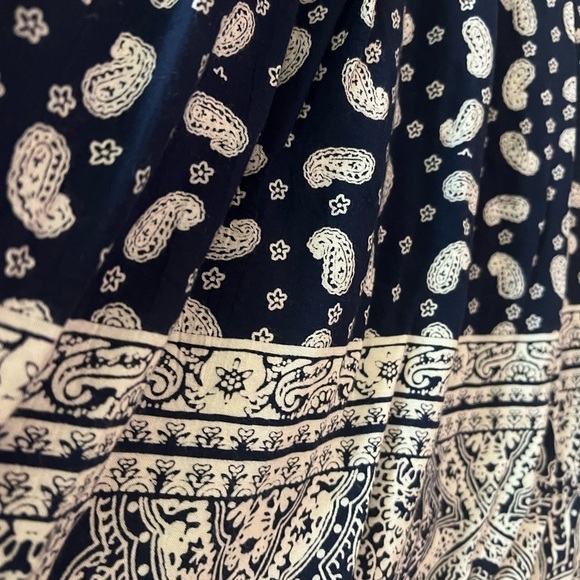 ⚫️ BOGO Blue and white Angie dress with sleeves, size small - Picture 7 of 7